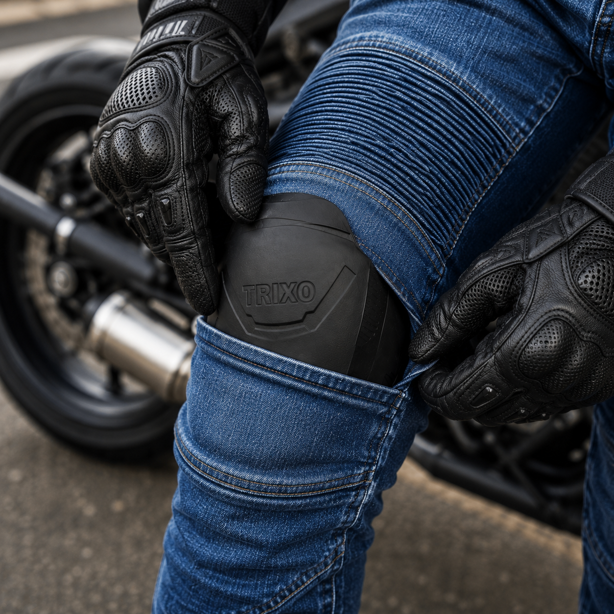 TRIXO™ Reinforced Comfort Riding Jeans