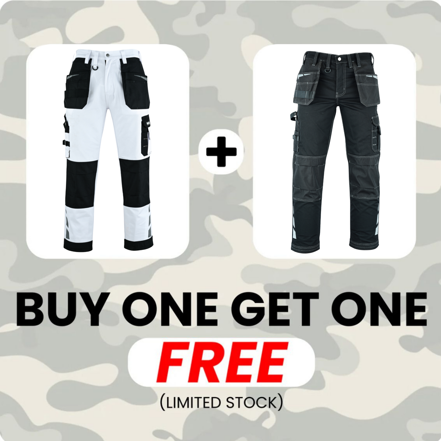 TRIXO™ Ultra-Stretch Pro Work Cargo Trousers