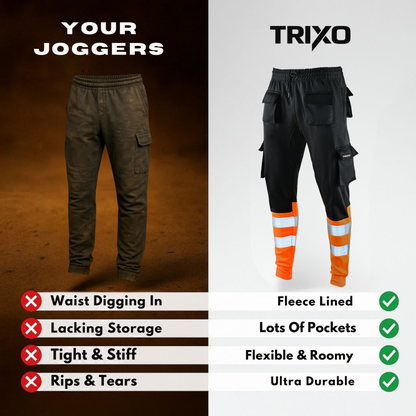 TRIXO™ Ultra-Stretch Slim Fit Work Cargo Joggers