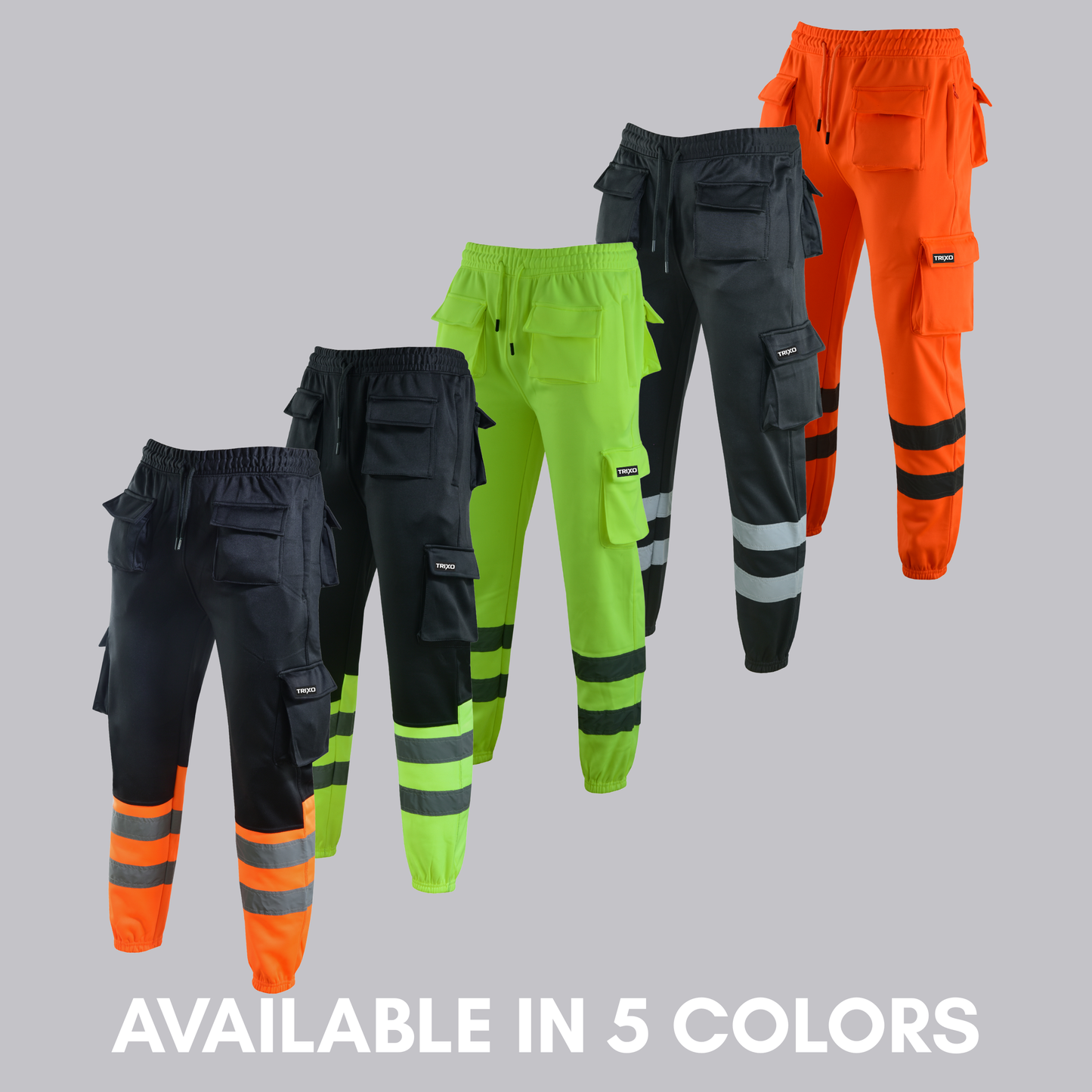 TRIXO™ Ultra-Stretch Regular Fit Work Cargo Joggers