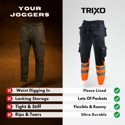 TRIXO™ Ultra-Stretch Regular Fit Work Cargo Joggers
