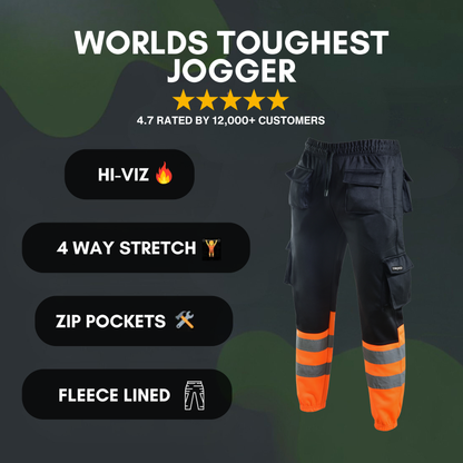TRIXO™ Ultra-Stretch Regular Fit Work Cargo Joggers