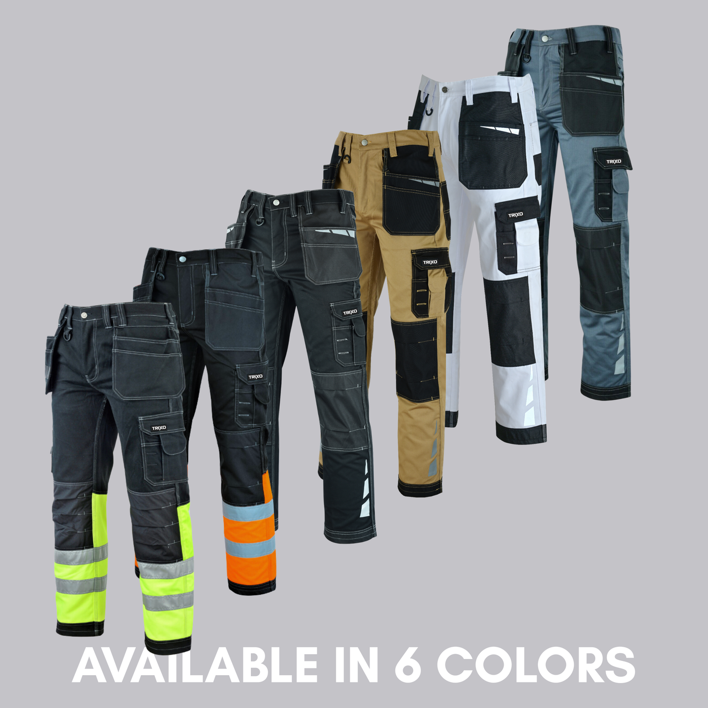 TRIXO™ Ultra-Stretch Pro Work Cargo Trousers