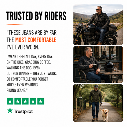 TRIXO™ Reinforced Comfort Riding Jeans