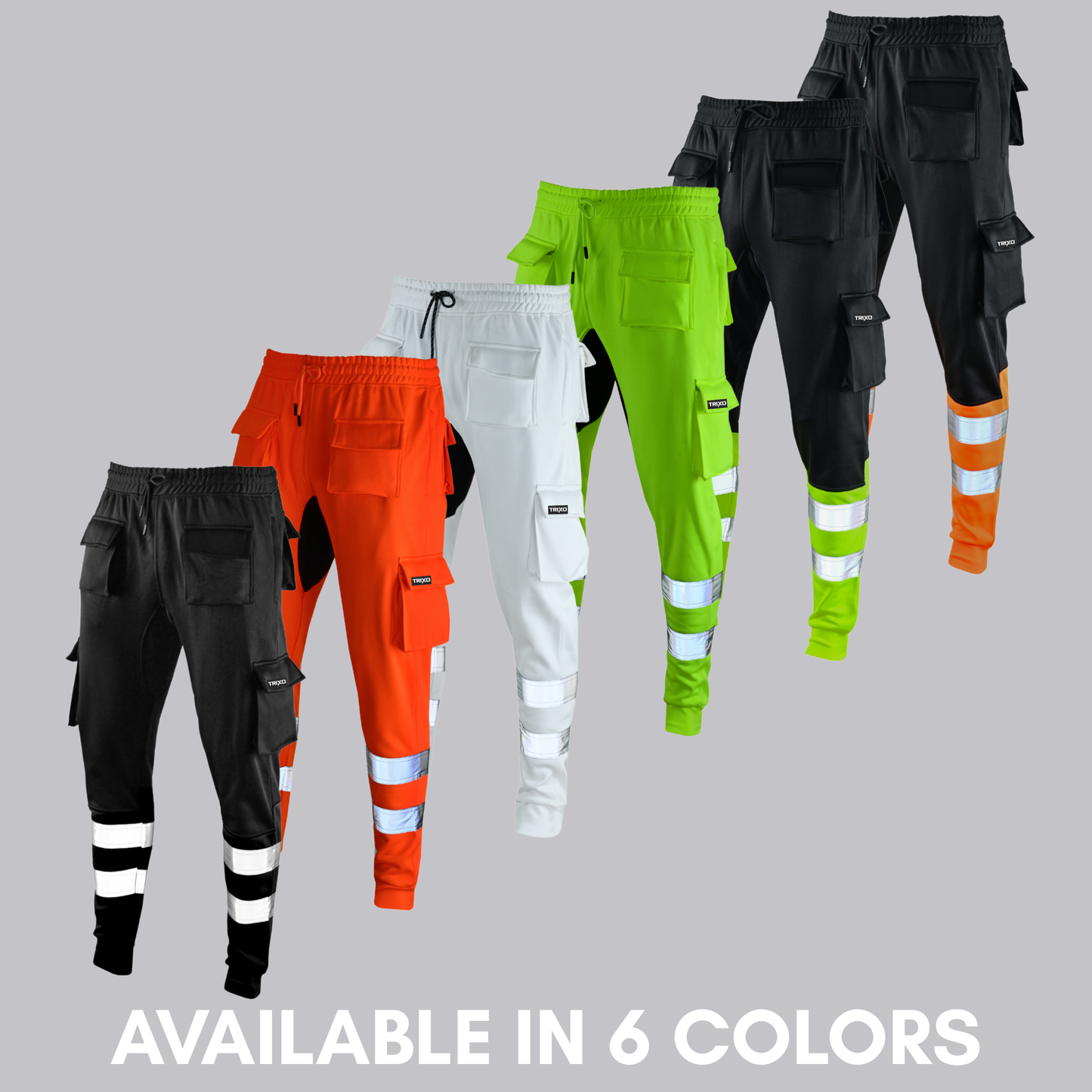 TRIXO™ Ultra-Stretch Slim Fit Work Cargo Joggers