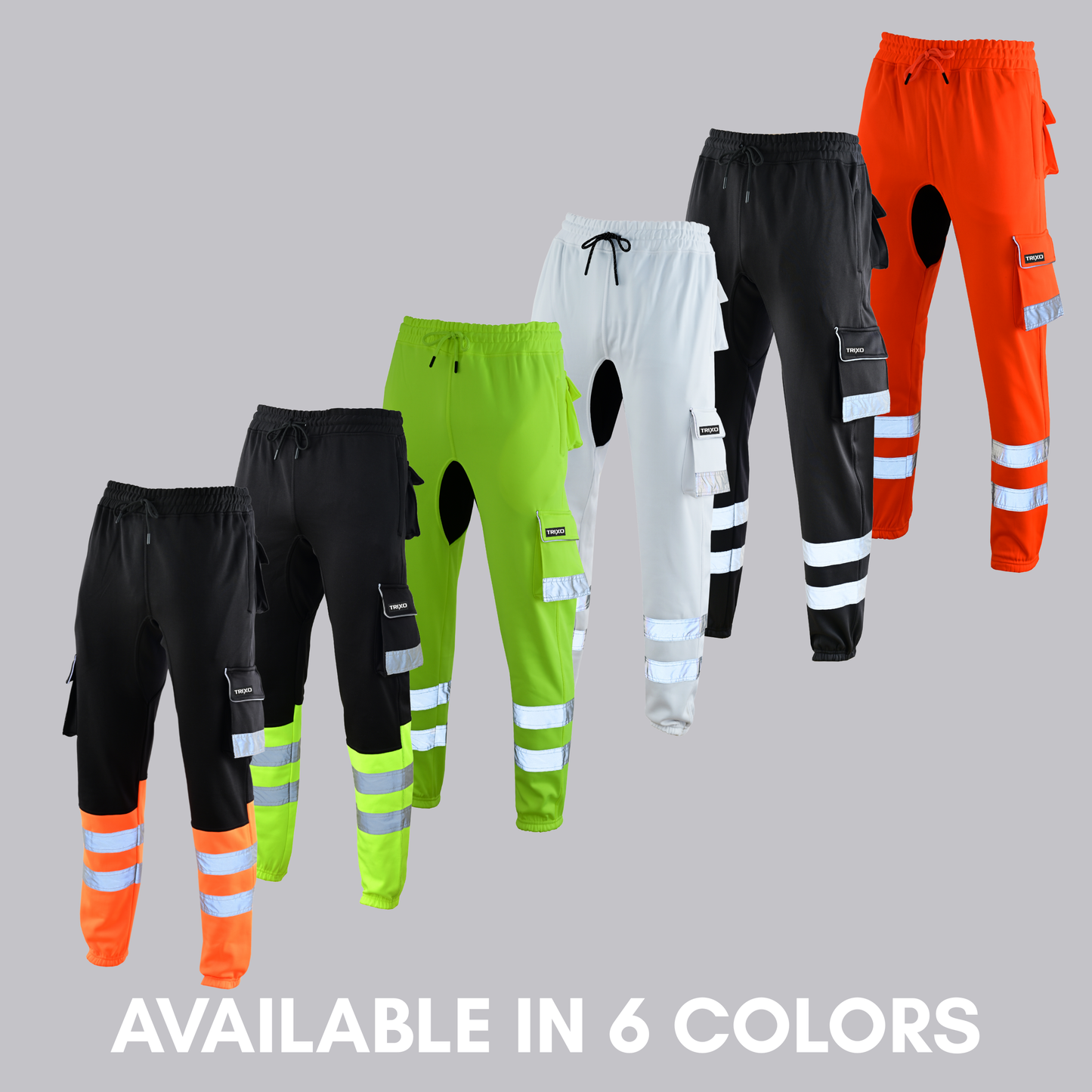 TRIXO™ Ultra-Stretch Regular Fit Work Cargo Joggers