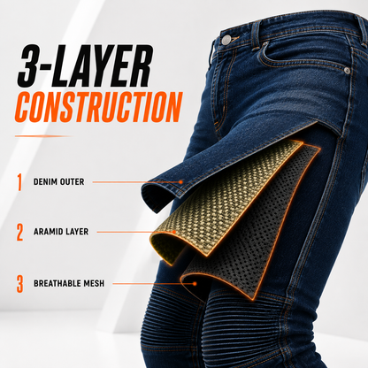 TRIXO™ Reinforced Comfort Riding Jeans