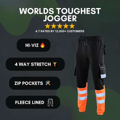 TRIXO™ Ultra-Stretch Regular Fit Work Cargo Joggers