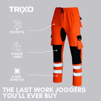 TRIXO™ Ultra-Stretch Regular Fit Work Cargo Joggers
