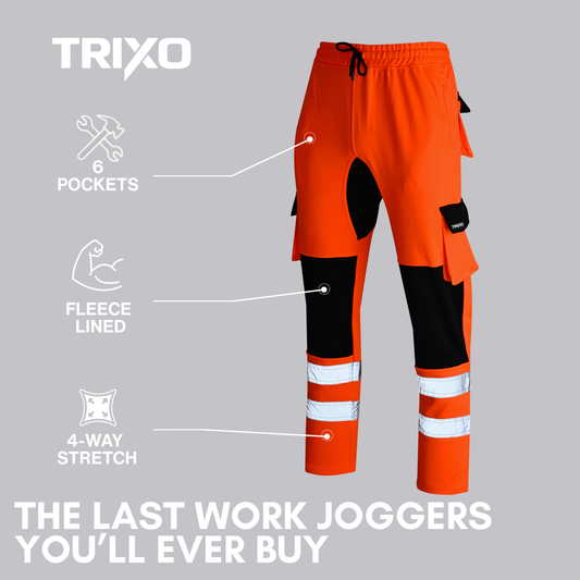 TRIXO™ Ultra-Stretch Regular Fit Work Cargo Joggers