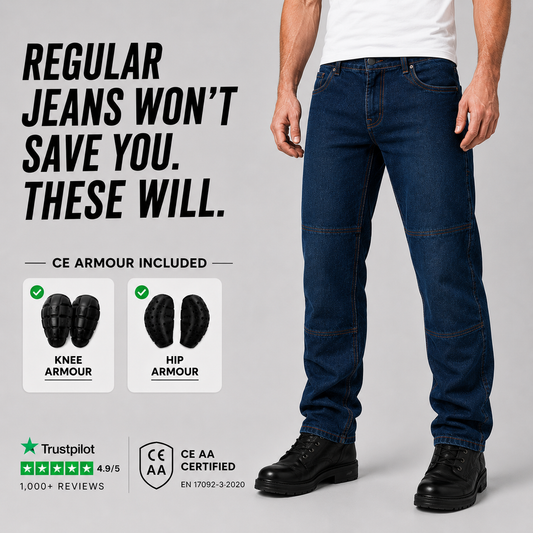 TRIXO™ CE AA Armoured Motorcycle Jeans