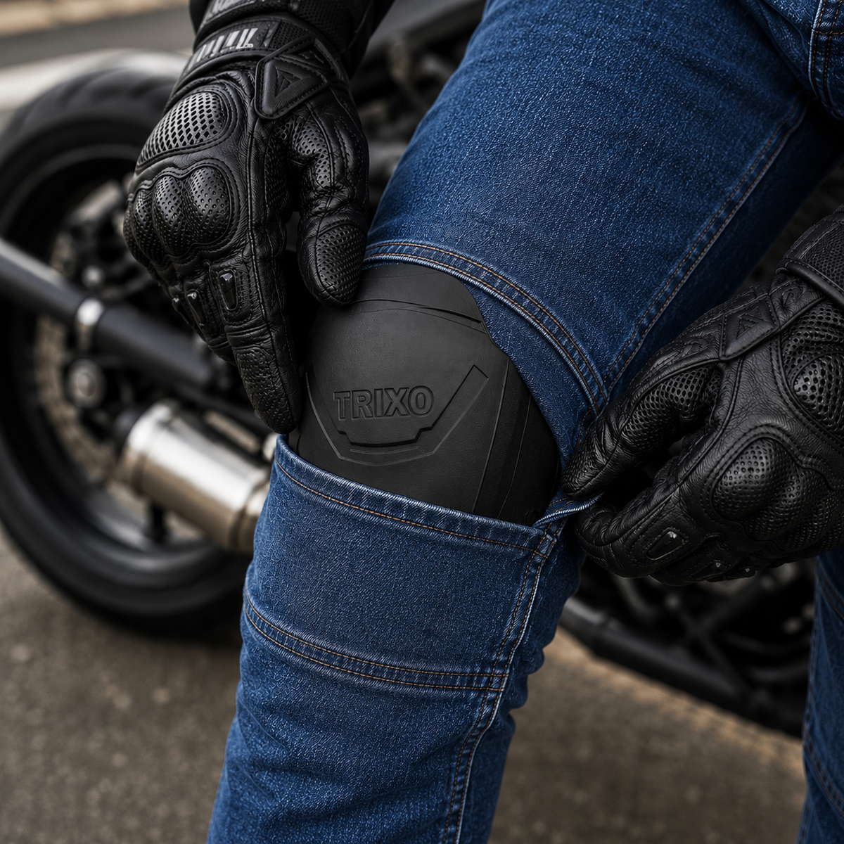 TRIXO™ All-Weather CE AA Motorcycle Jeans