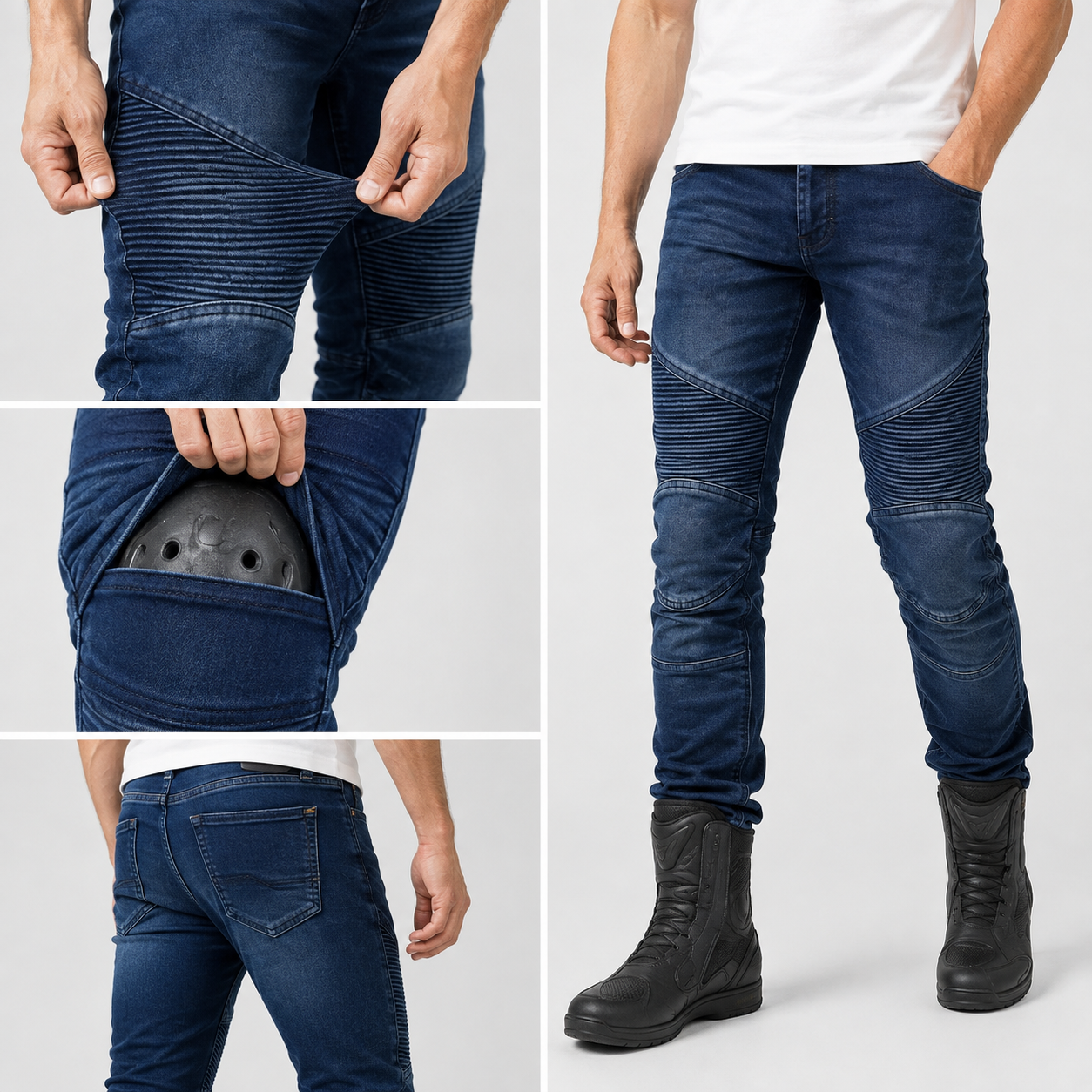 TRIXO™ Ultra-Comfort Reinforced Riding Jeans