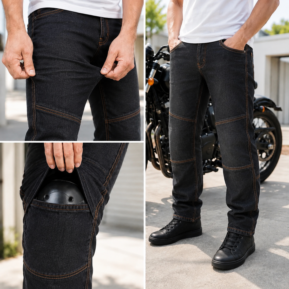 TRIXO™ All-Weather CE AA Motorcycle Jeans