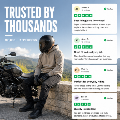 TRIXO™ Reinforced Comfort Riding Jeans