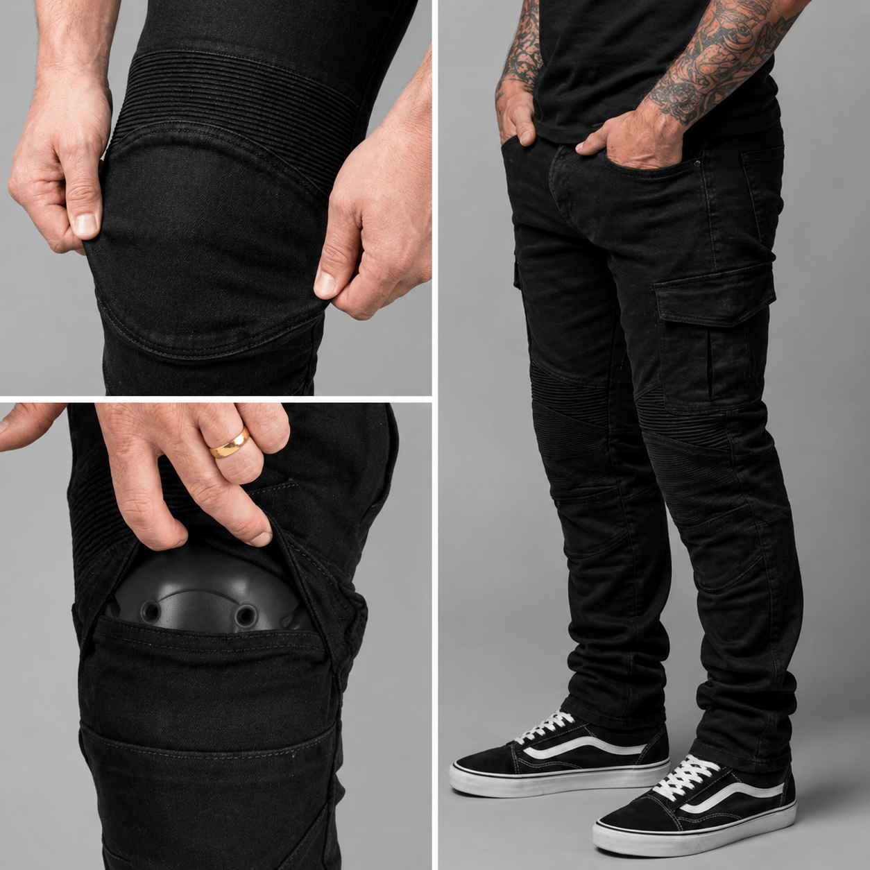TRIXO™ Ultra-Stretch Pro Reinforced Riding Jeans