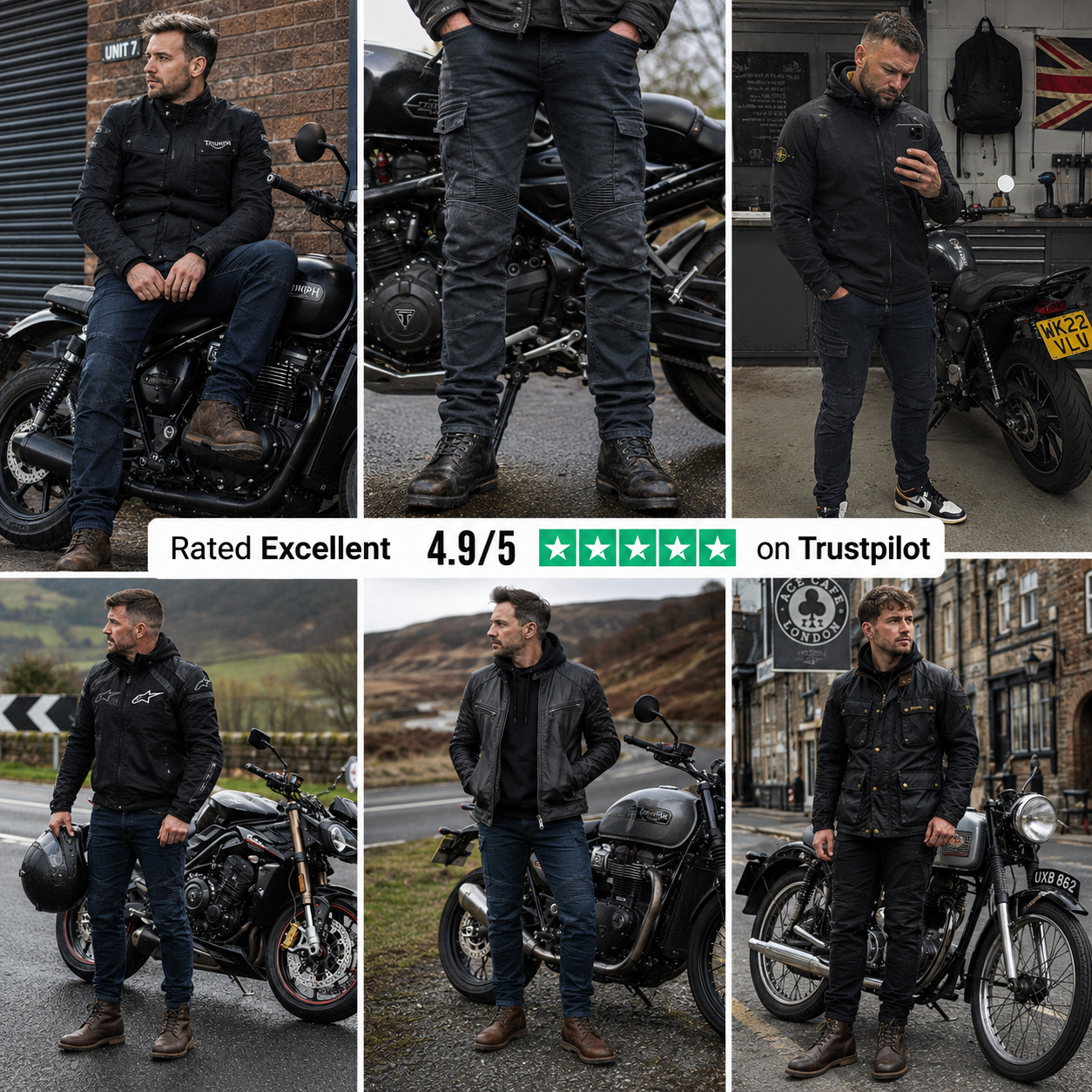 TRIXO™ Ultra-Stretch Pro Reinforced Riding Jeans
