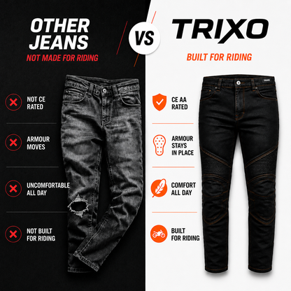 TRIXO™ Ultra-Comfort Reinforced Riding Jeans